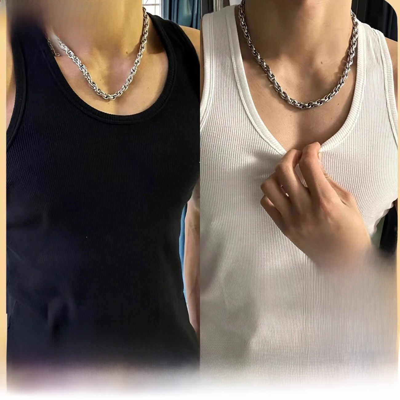 Mens Ribbed Cotton Sleeveless Vest